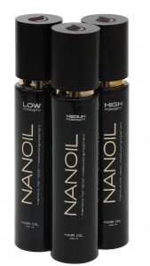 Oil for hair Nanoil Hair Oil in three versions